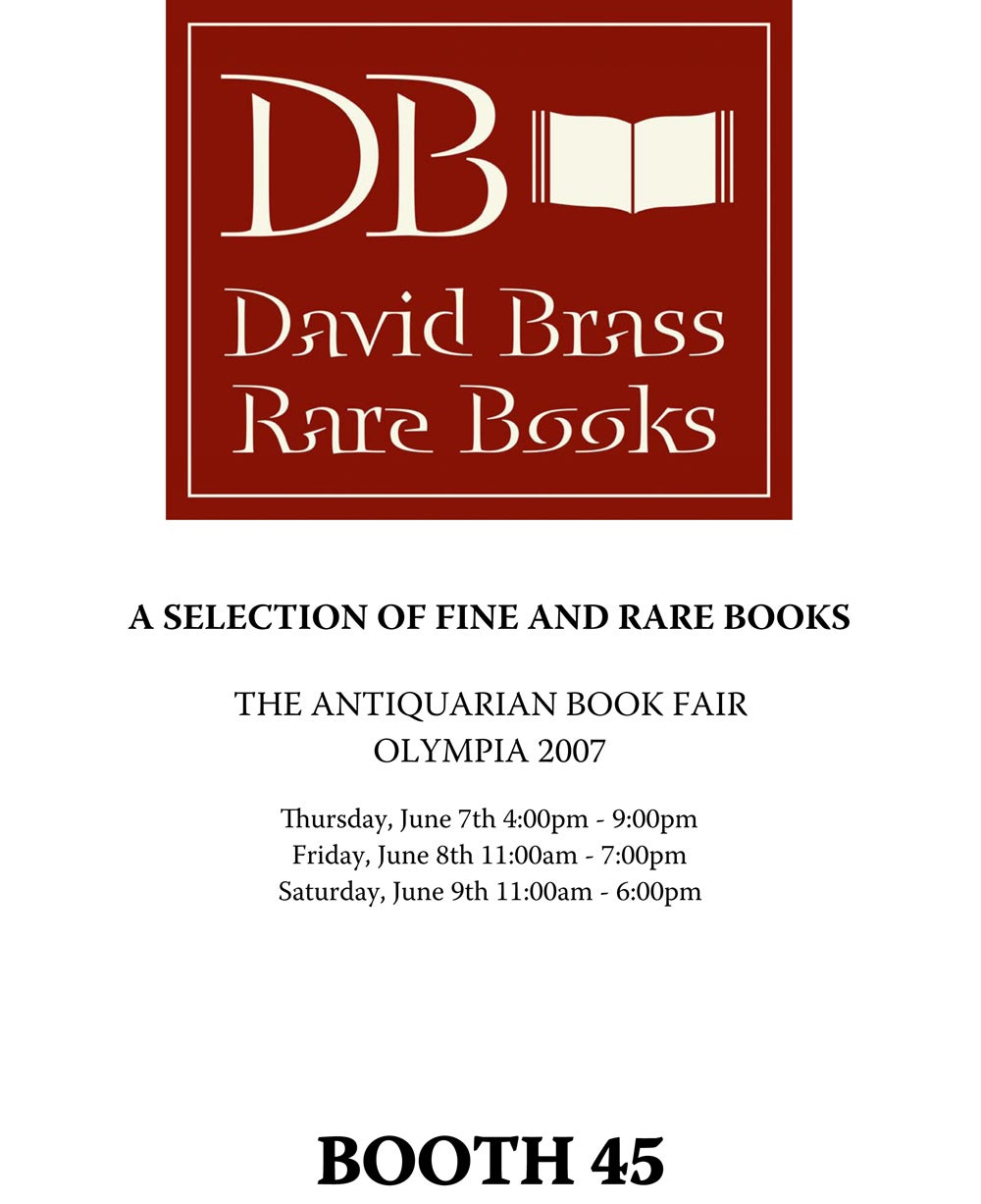 2007 London Antiquarian Book Fair