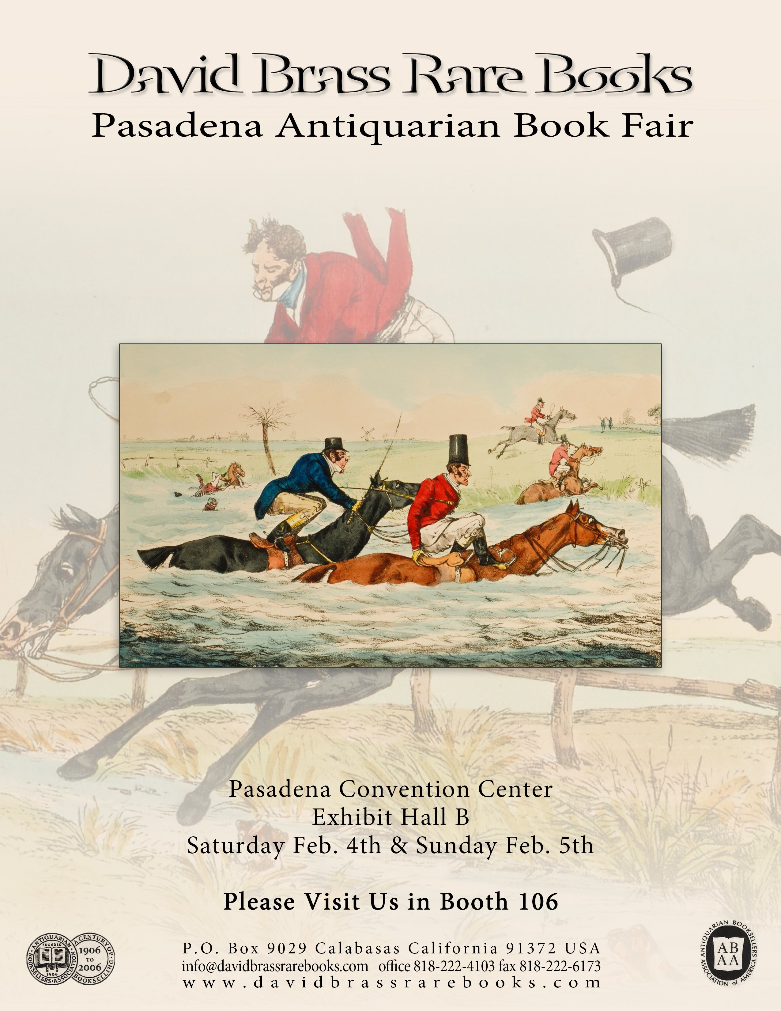 2017 Pasadena Antiquarian Book Fair