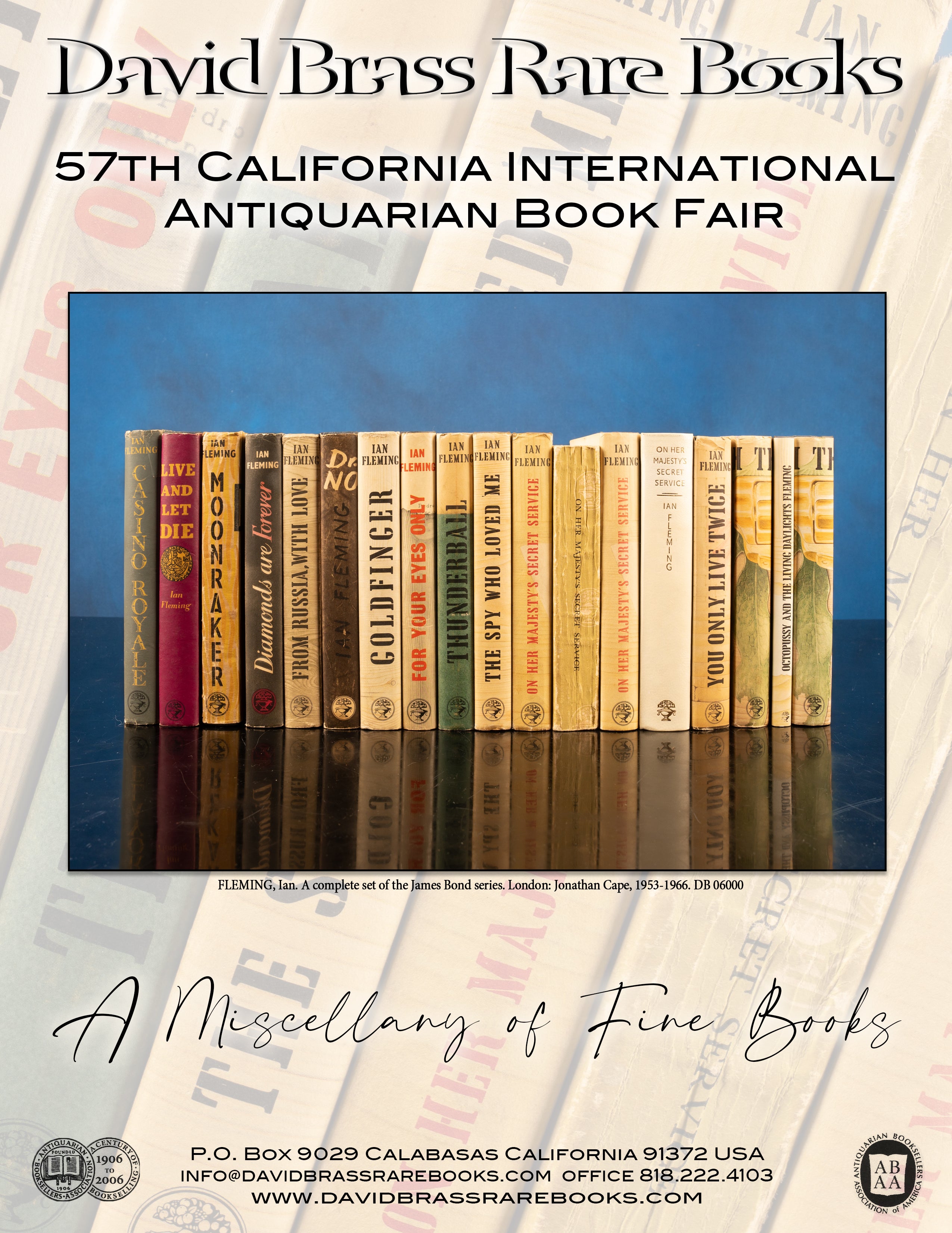 2025 Pasadena Antiquarian Book Fair