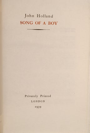 Song of a Boy