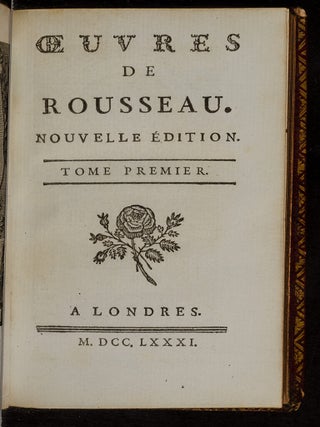Oeuvres de Rousseau