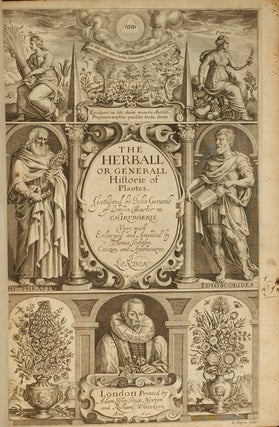 Item #00641 Herball or Generall Historie of Plantes, The. John GERARD