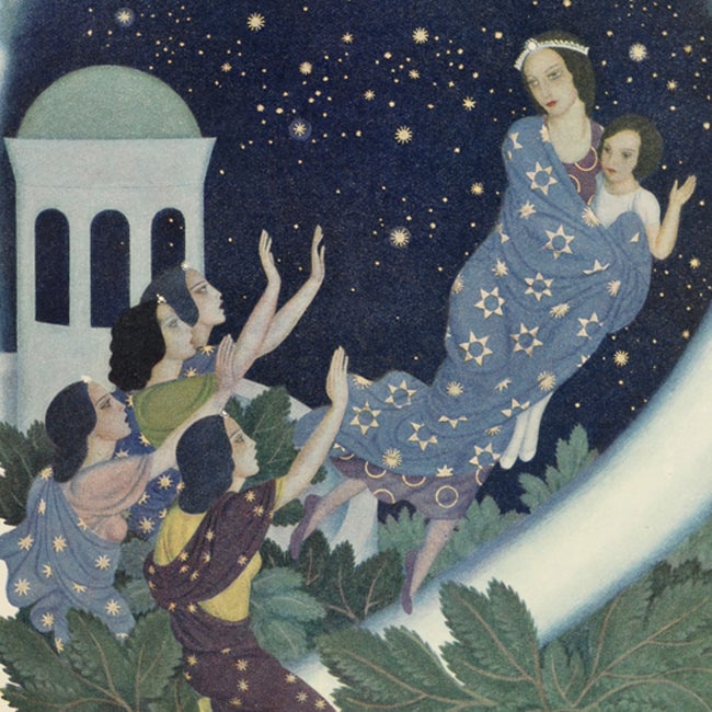 Item #00816 Daughters of the Stars, The. Edmund DULAC, Mary Crary.