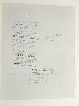 Autograph Poetry in the English Language