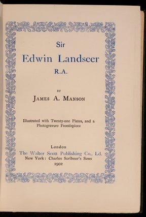 Sir Edwin Landseer R.A.