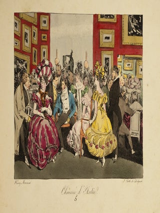 Item #01858 Six Quartiers de Paris. Henri MONNIER