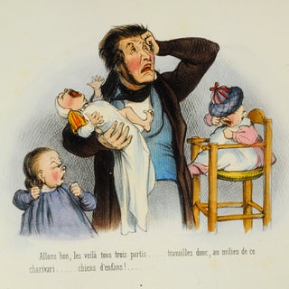 Ces Amours d’enfans. Honoré DAUMIER, Auguste BELIN, PLATTIER.