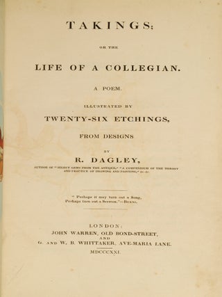 Takings; Or, The Life of a Collegian