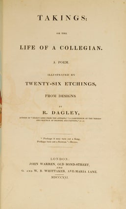 Takings; Or, The Life of a Collegian