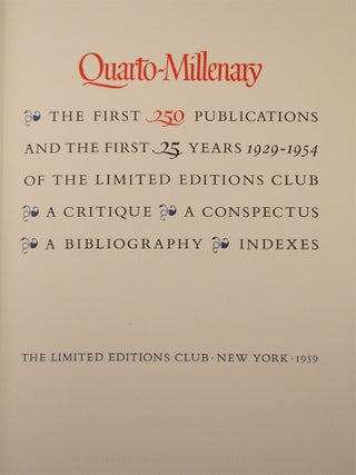 Quarto-Millenary