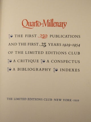 Quarto-Millenary