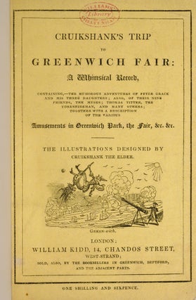Cruikshank's Trip To Greenwich Fair