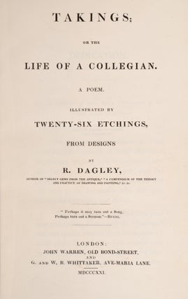 Takings; Or, The Life of a Collegian