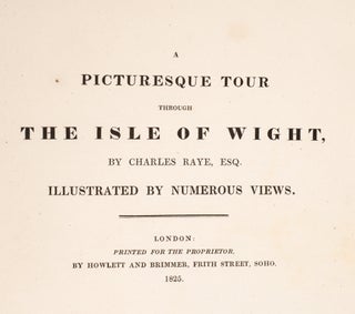 Picturesque Tour Through the Isle of Wight, A