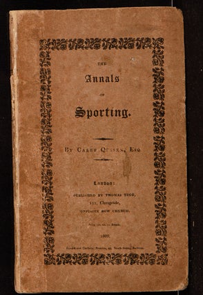 Annals of Sporting, The