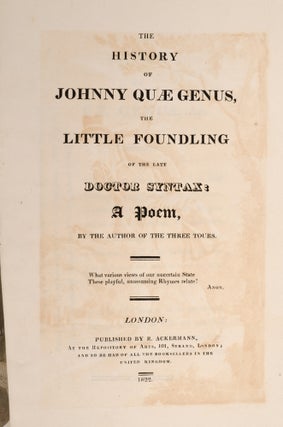 History of Johnny Quae Genus, The