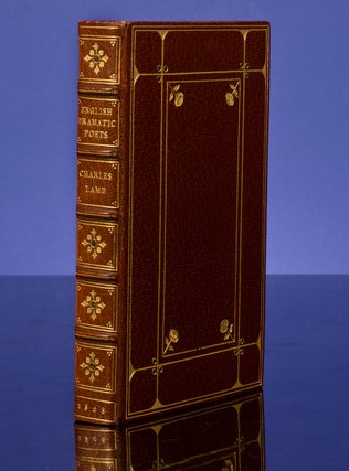 Item #02654 Specimens of English Dramatic Poets. ROOT, binders SON, Charles LAMB