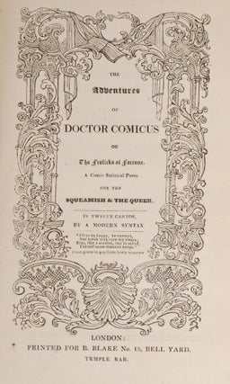 Adventures of Doctor Comicus or The Frolicks of Fortune