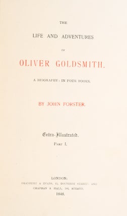 Life and Adventures of Oliver Goldsmith, The