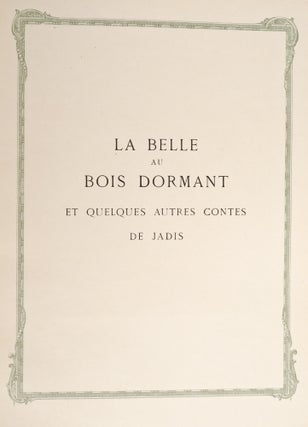 Belle Au Bois Dormant, La [The Sleeping Beauty]