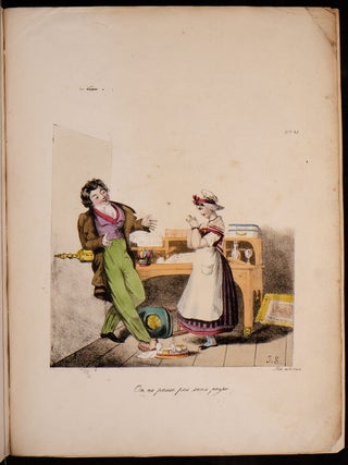 Recueil des Scènes Familiéres, et de Société de Paris