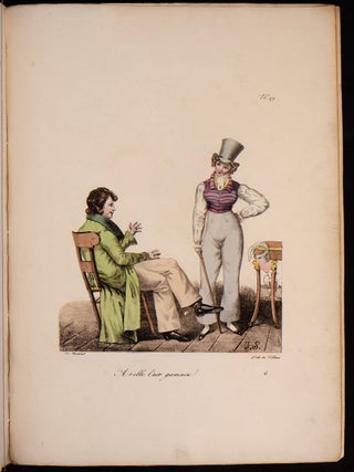 Recueil des Scènes Familiéres, et de Société de Paris