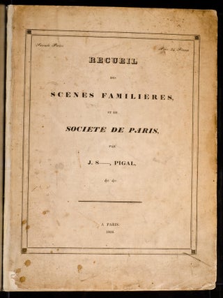 Recueil des Scènes Familiéres, et de Société de Paris