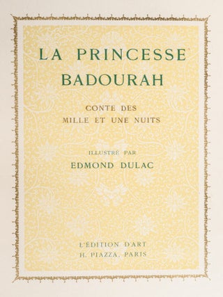 Princesse Badourah, La