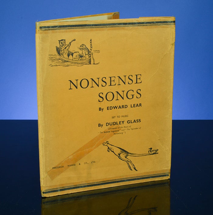 LEAR, Edward; GLASS, Dudley - Nonsense Songs