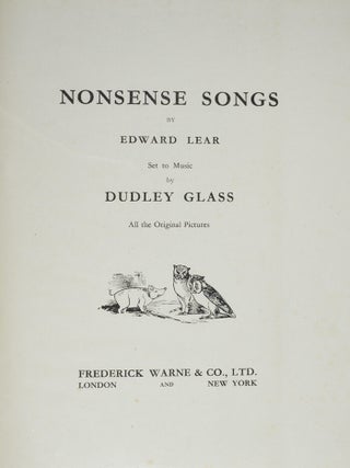 Nonsense Songs