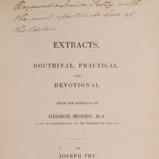 Extracts, Doctrinal, Practical, and Devotional.