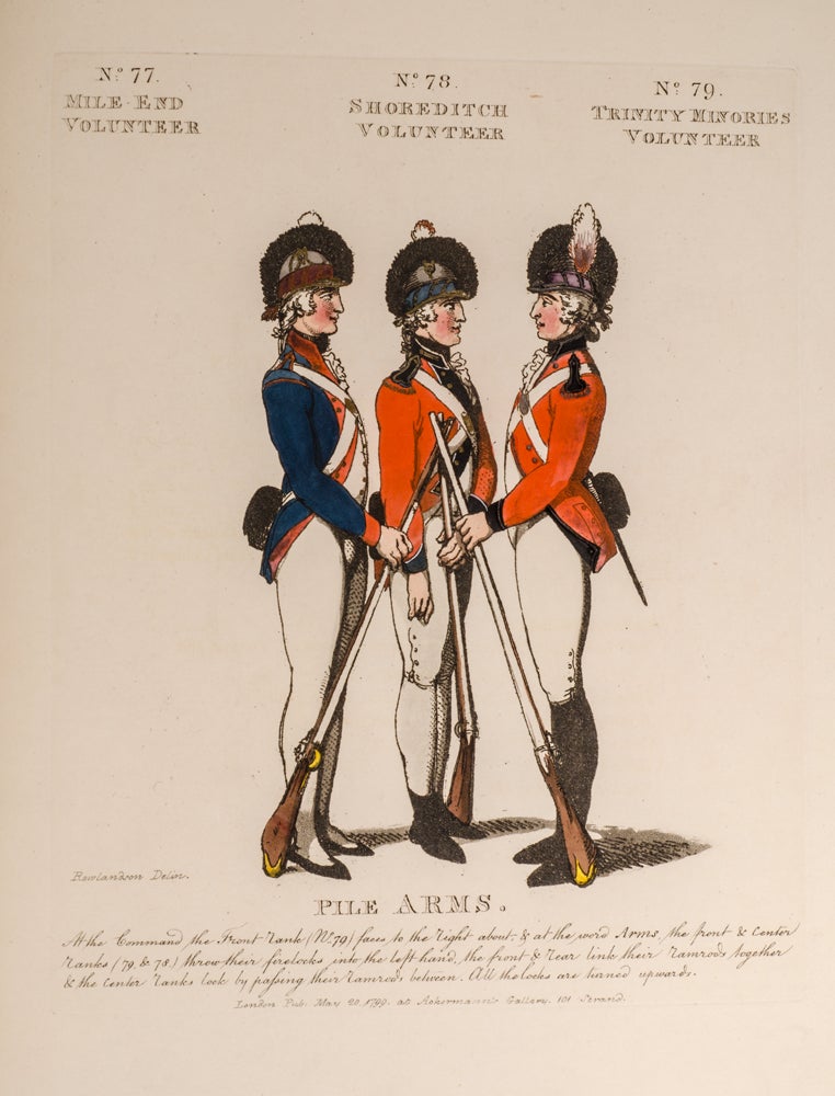 ROWLANDSON, Thomas - Loyal Volunteers of London & Environs