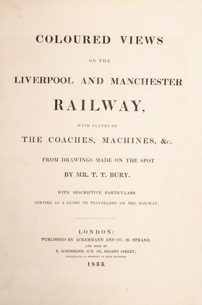 Coloured Views on the Liverpool and Manchester Railway