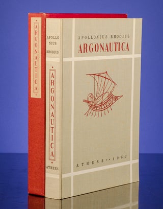 Item #03375 Argonautica. APPOLONIUS RHODIUS, TASSOS, Limited Editions Club, nastasios Alevizos