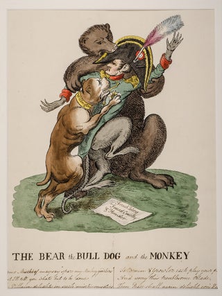 Item #03416 The Bear the Bull Dog and the Monkey. William HEATH, after