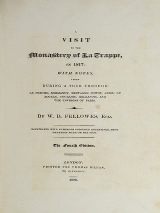 Visit to the Monastery of La Trappe, in 1817: A