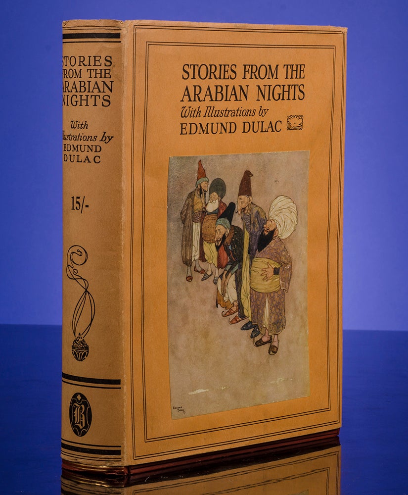 DULAC, Edmund, illustrator; HOUSMAN, Laurence; ARABIAN NIGHTS - Stories from the Arabian Nights