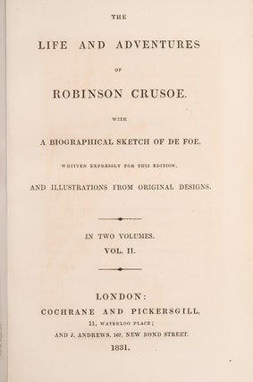 Life and Adventures of Robinson Crusoe, The.