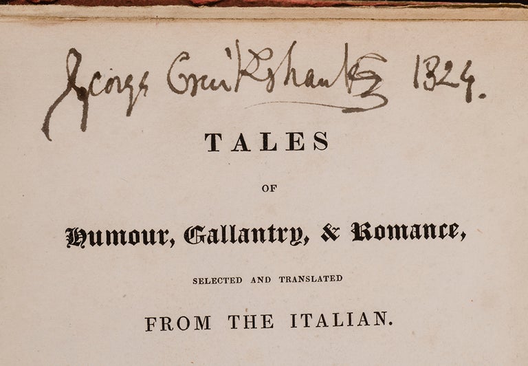 Item #03846 Tales of Humour, Gallantry, & Romance, George CRUIKSHANK, Thomas ROSCOE.