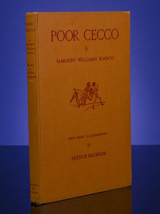 Item #03885 Poor Cecco. Arthur RACKHAM, Margery Williams BIANCO
