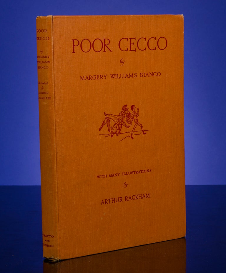 Item #03885 Poor Cecco. Arthur RACKHAM, Margery Williams BIANCO.