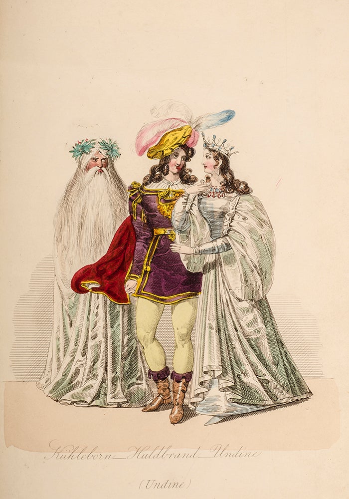 ACKERMANN, Rudolph - Characters in the Grand Fancy Ball Given by the British Ambassador Sir Henry Wellesley, at Vienna, at the Conclusion of the Carnival 1826;