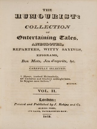 Humourist, The: