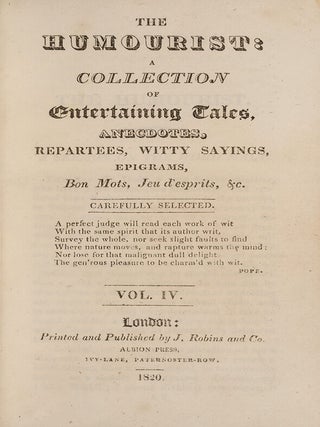Humourist, The: