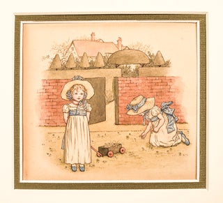 Come and Play in the Garden. Kate GREENAWAY, artist.