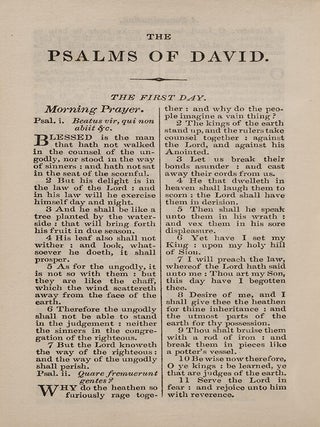 The Book of Common Prayer, and Administration of the Sacraments, and Other Rites and Ceremonies of the Church,