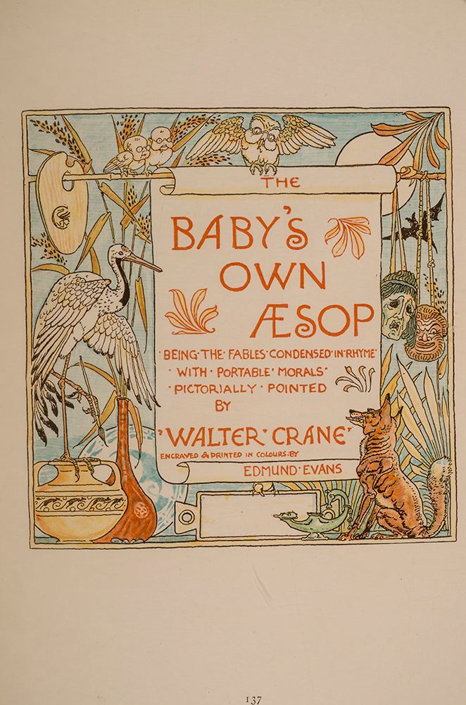 CRANE, Walter, illustrator - Triplets: Comprising the Baby's Opera, the Baby's Bouquet, and the Baby's Own Sop