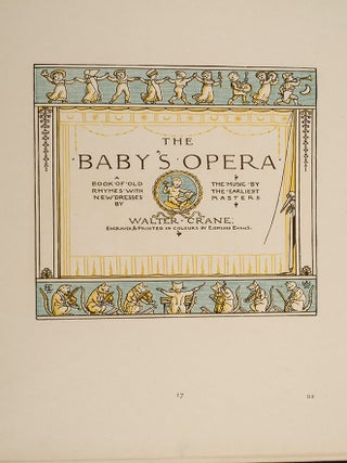 Triplets: Comprising The Baby's Opera, The Baby's Bouquet, and the Baby's Own Æsop