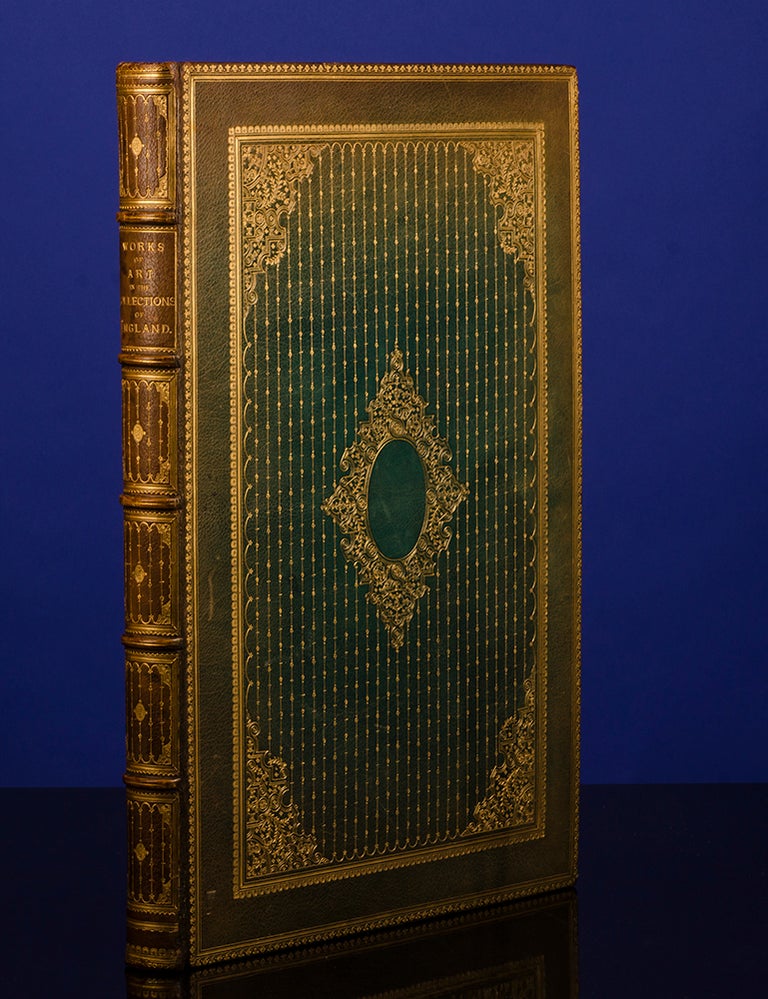 Item #04399 Works of Art in the Collections of England. Édouard LIÈVRE, binder HOLLOWAY.