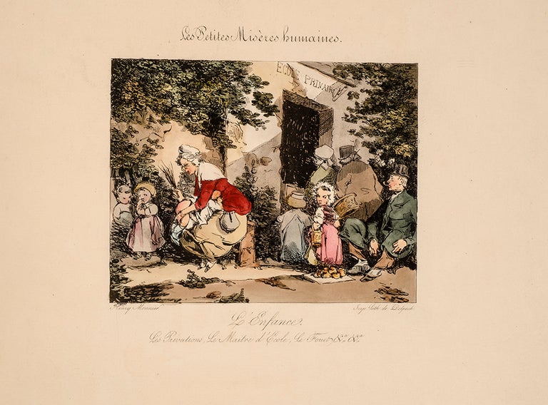 Item #04492 Les Petites Félicités et les Petites Misères Humaines. Henri MONNIER.